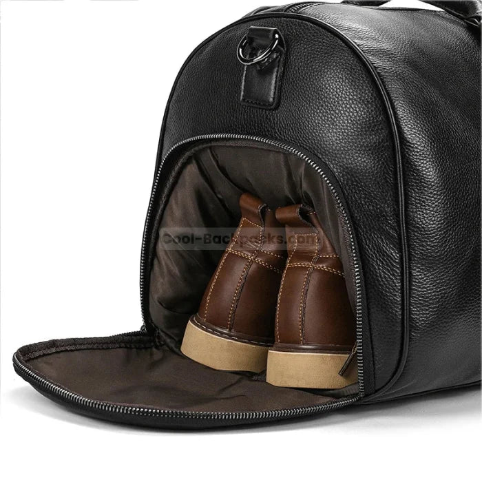 Leather Duffel Bag