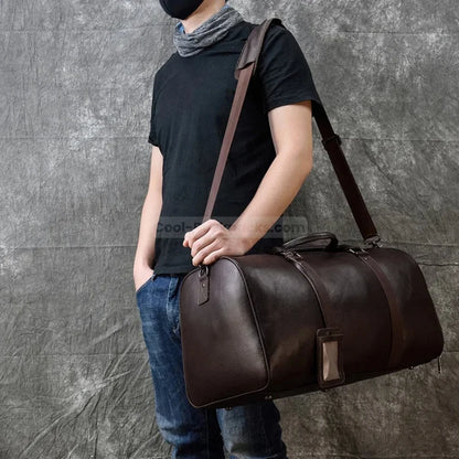 Leather Duffel Bag