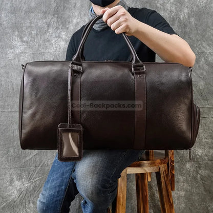 Leather Duffel Bag