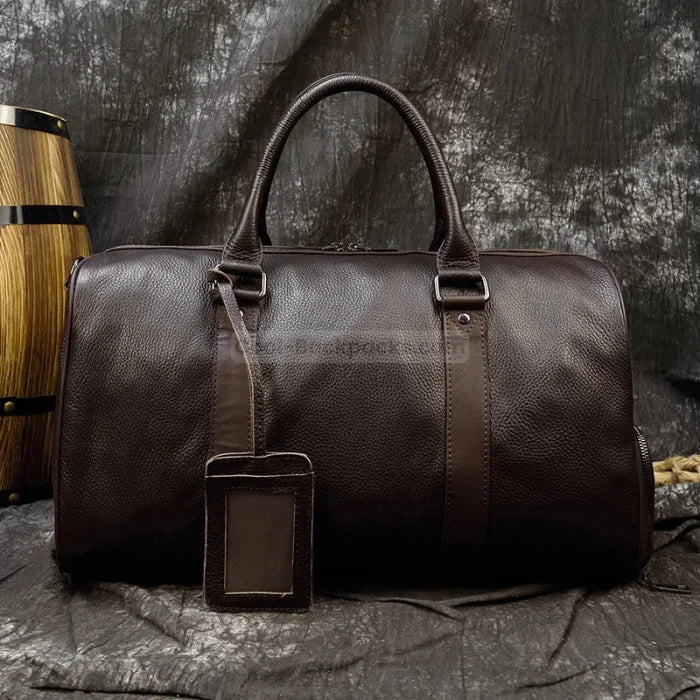 Leather Duffel Bag