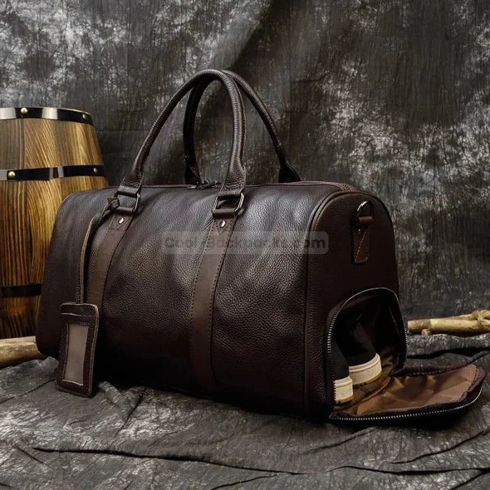 Leather Duffel Bag