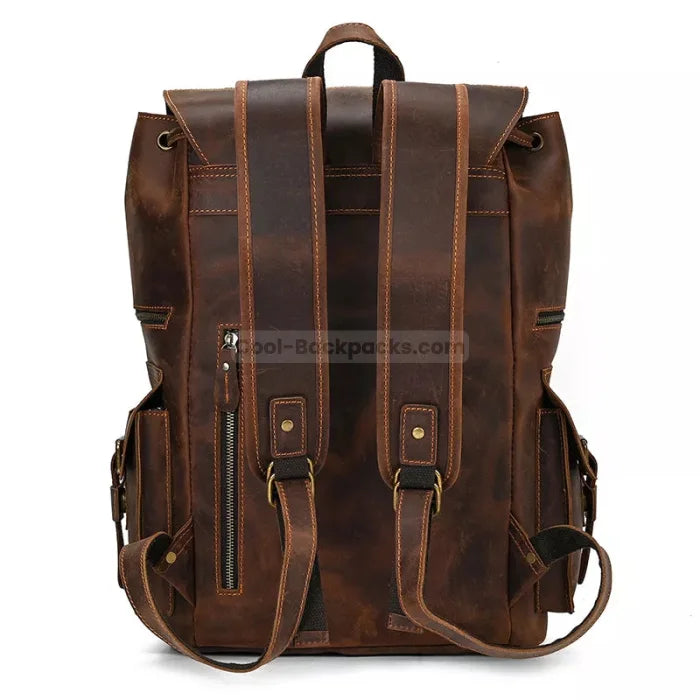 Leather Tactical Backpack