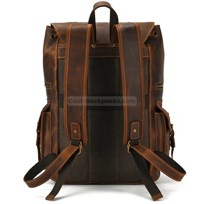 Leather Tactical Backpack