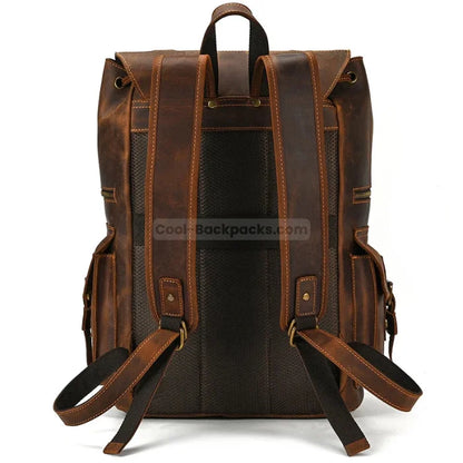 Leather Tactical Backpack