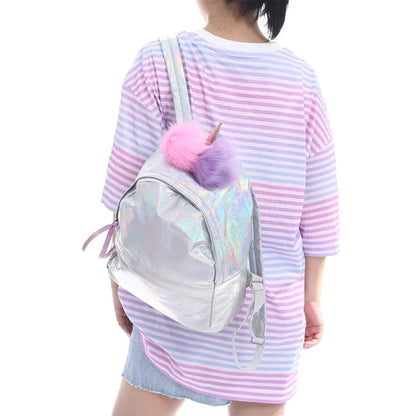 Leather Unicorn Backpack