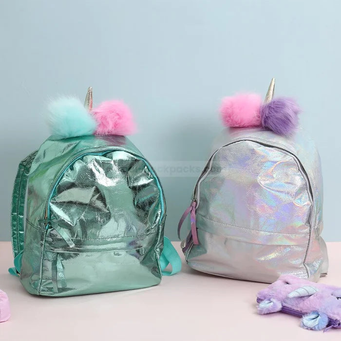 Leather Unicorn Backpack