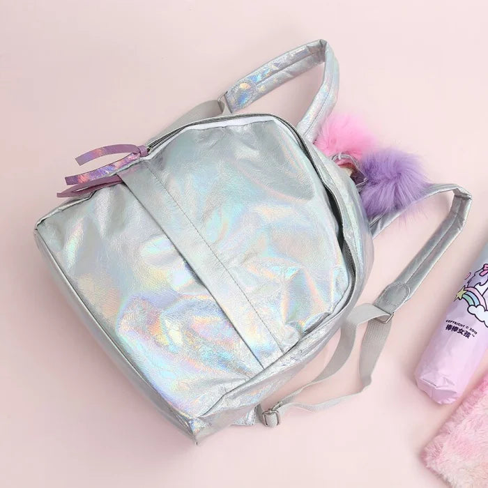 Leather Unicorn Backpack