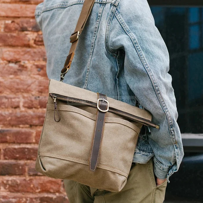 Light Brown Messenger Bag