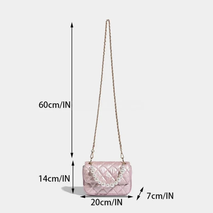 Light Pink Messenger Bag