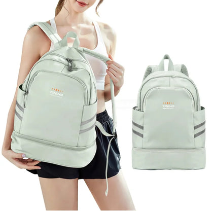 Lightweight Gym Backpack - Light Green / Small