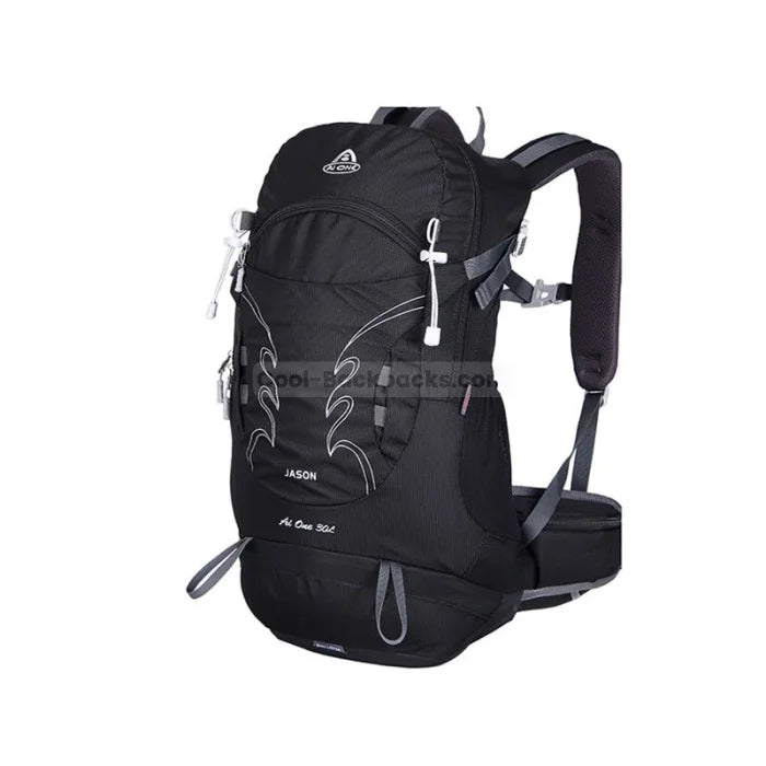 Lightweight Ski Backpack - Black / 30L