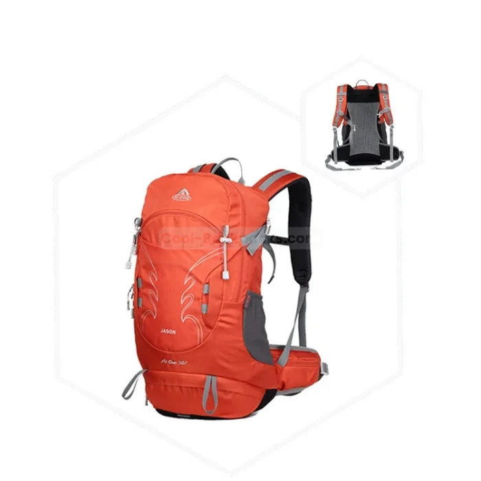 Lightweight Ski Backpack - Orange / 30L