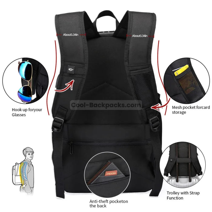 Locking Travel Backpack