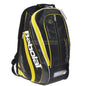 Luxury Tennis Backpack - Black yellow1