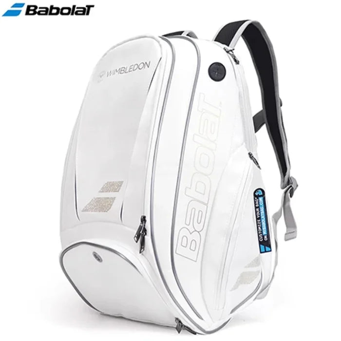 Luxury Tennis Backpack - White