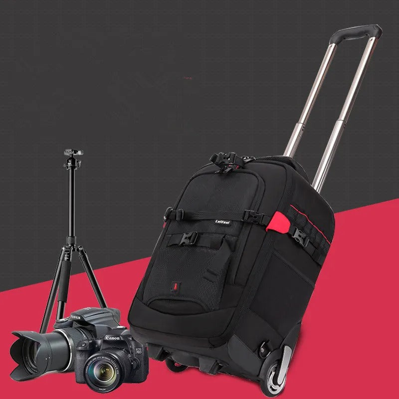 Camera Bag Roller Backpack