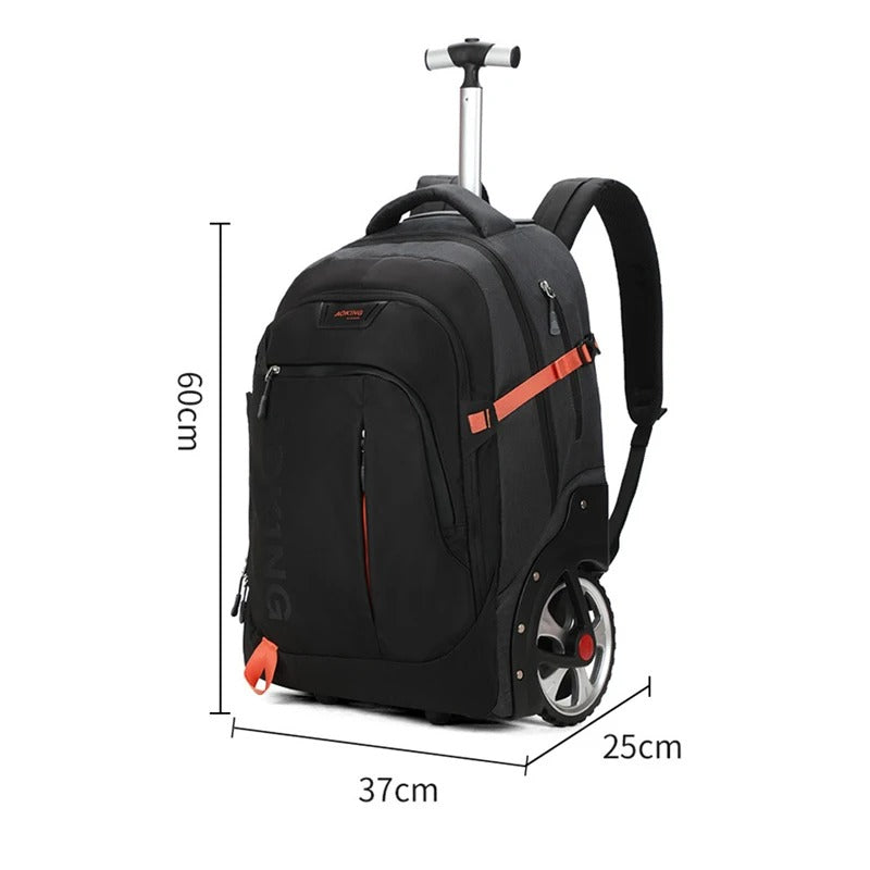 Black Roller Backpack
