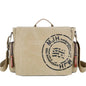 Male Messenger Bag - Beige