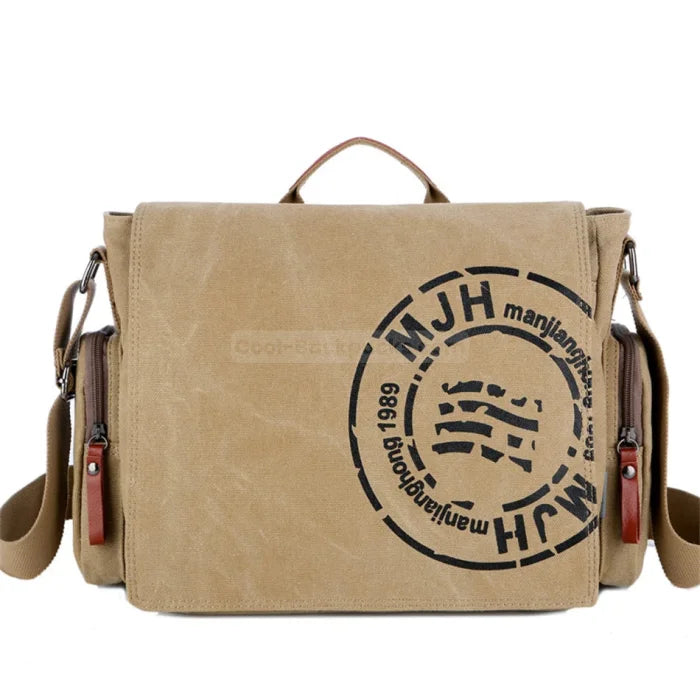 Male Messenger Bag - Khaki