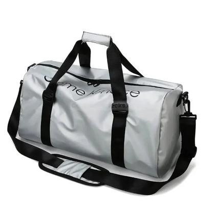 Medium Duffel Bag - Gray