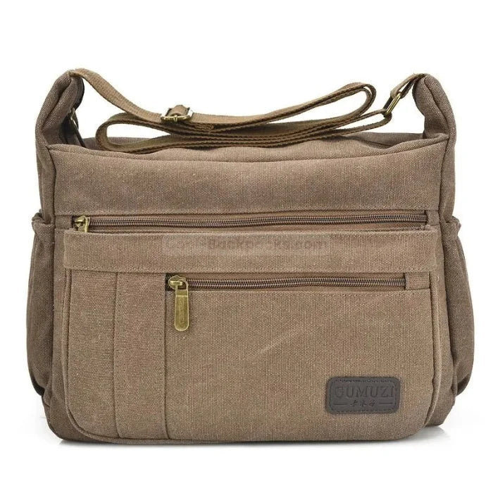 Medium Messenger Bag - Brown