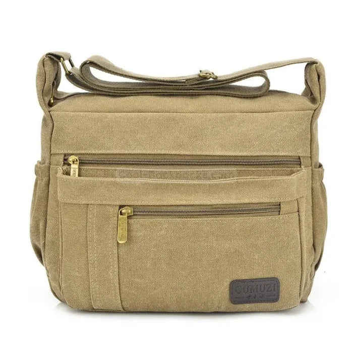 Medium Messenger Bag - Khaki