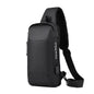 Men’s Anti Theft Messenger Bag - Black