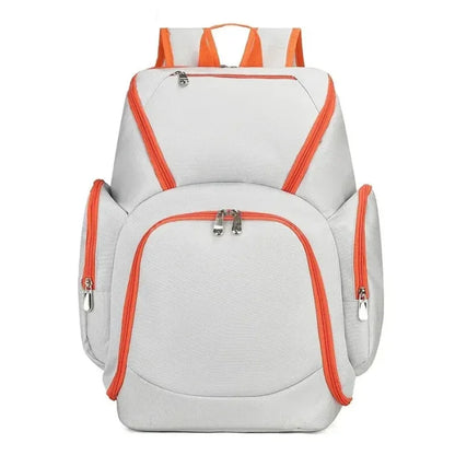 Mens Basketball Backpack - White