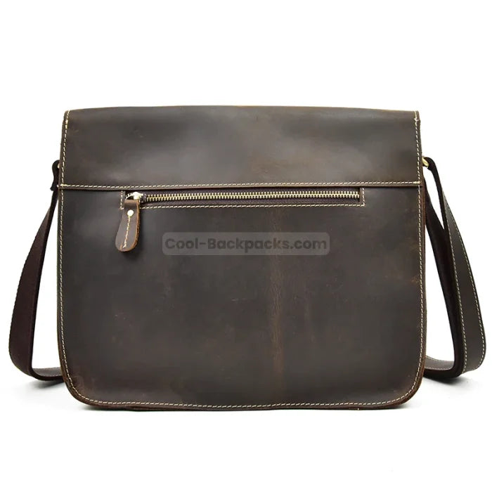 Men’s Crossbody Leather Messenger Bag