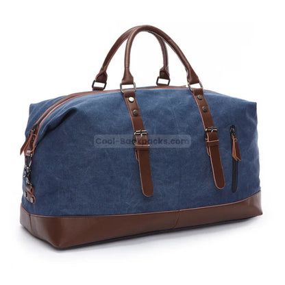 Mens Duffel Bag - Blu