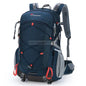 Mens Ski Backpack - Black and Orange