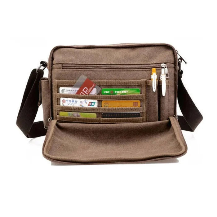 Mens Travel Messenger Bag