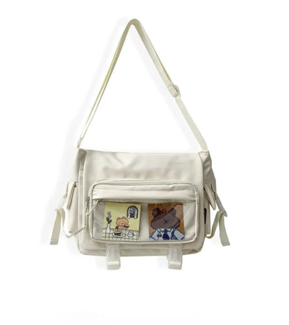 Messenger Bag Korean - White