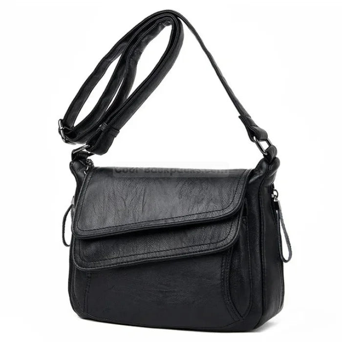 Messenger Bag Purse - Black