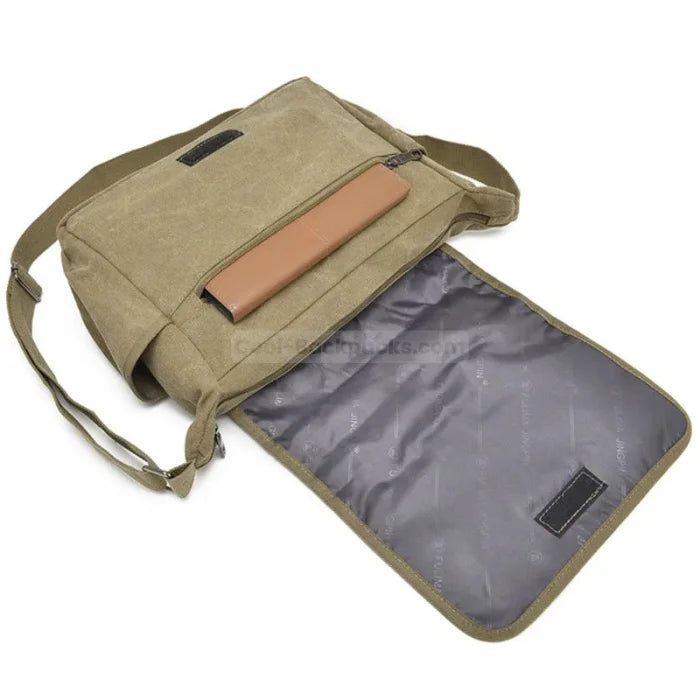 Messenger Bag with Drink Holder