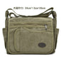 Messenger Bag with Drink Holder - Army green