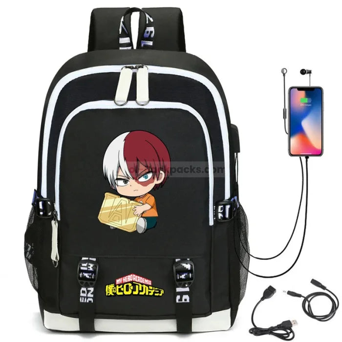 MHA Backpack - Black / 3