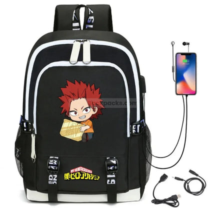 MHA Backpack - Black / 5