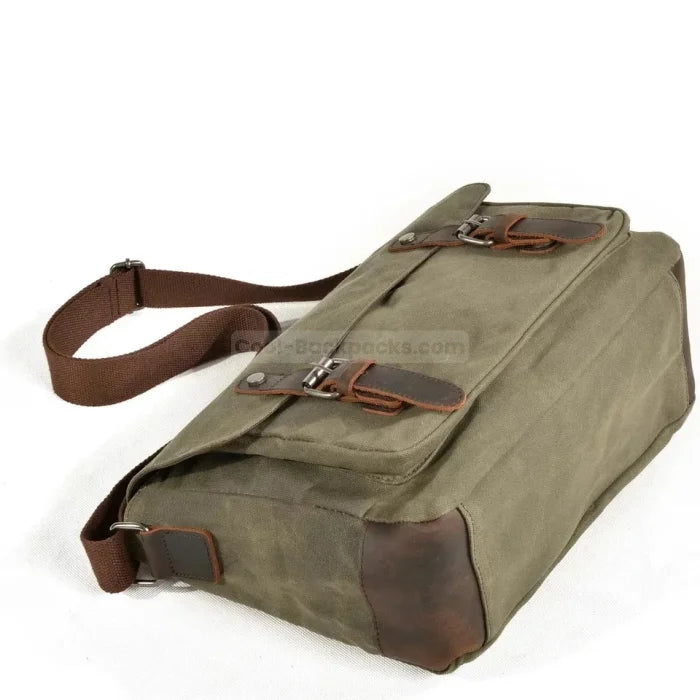 Military Canvas Messenger Bag