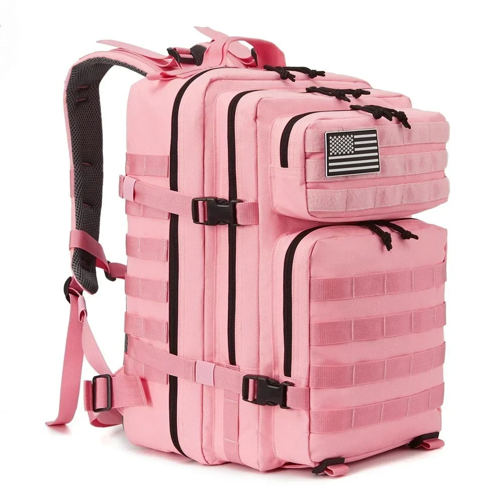 Military Gym Backpack - Pink