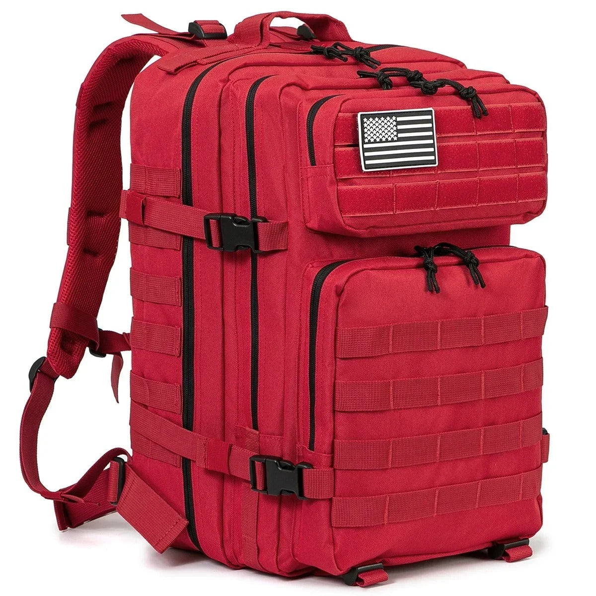 Military Gym Backpack - Red