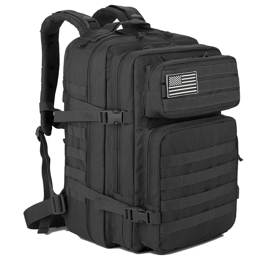 Military Gym Backpack - Black
