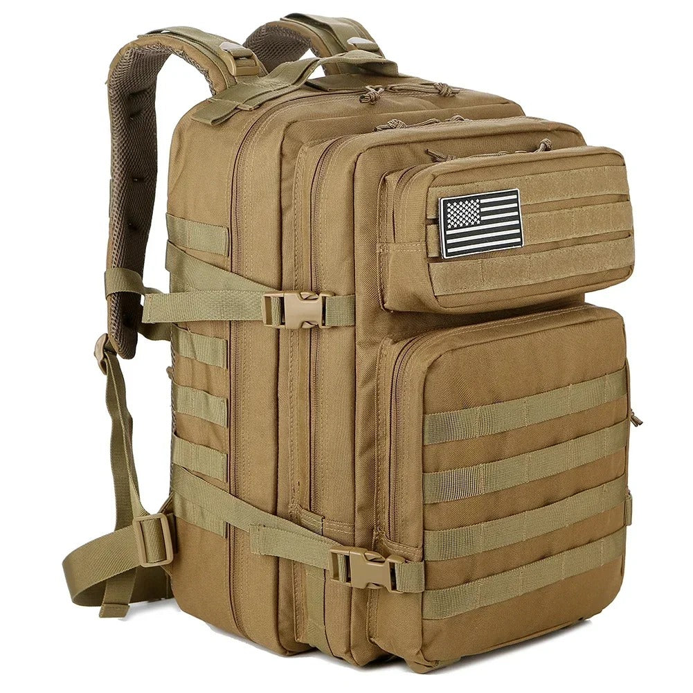 Military Gym Backpack - Khaki