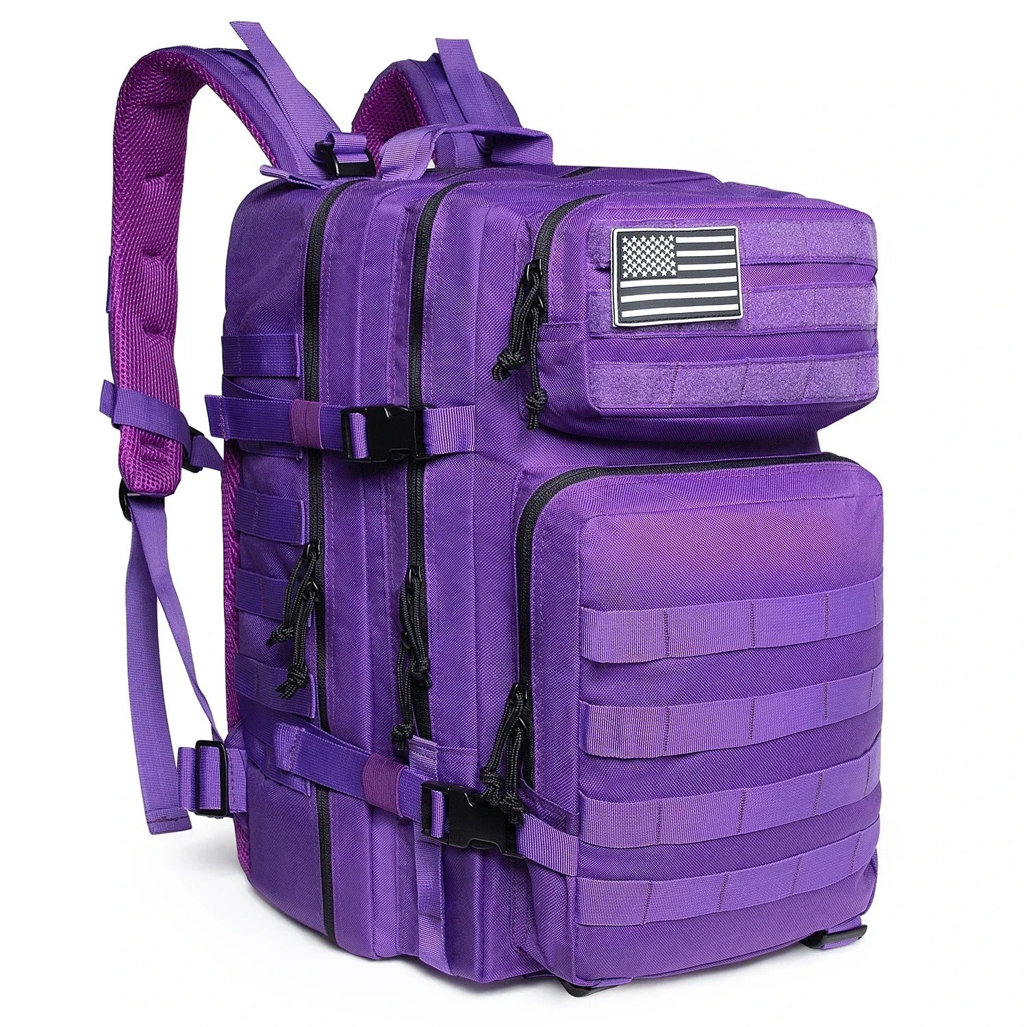 Military Gym Backpack - Purple