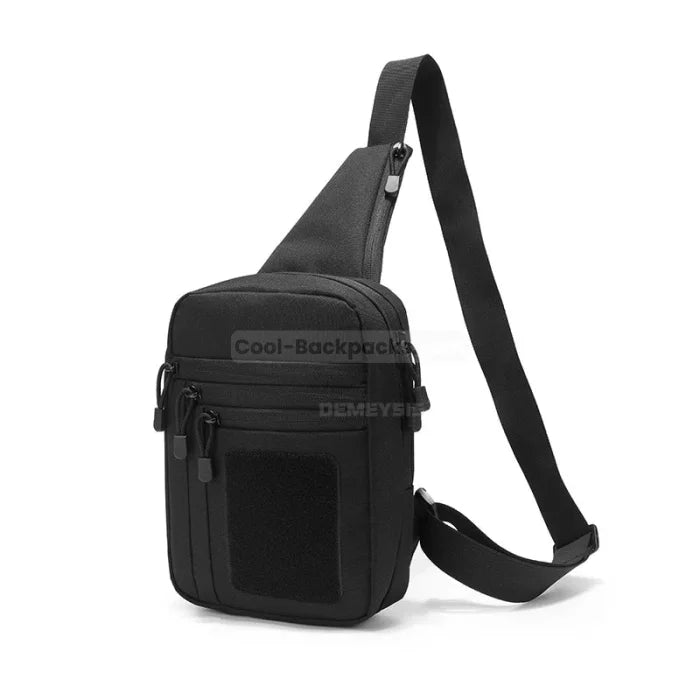 Military Sling Backpack - Black