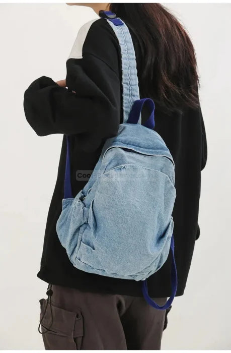 Mini Backpack Denim