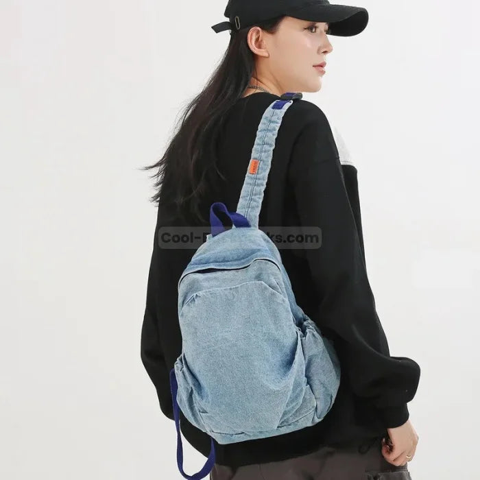 Mini Backpack Denim