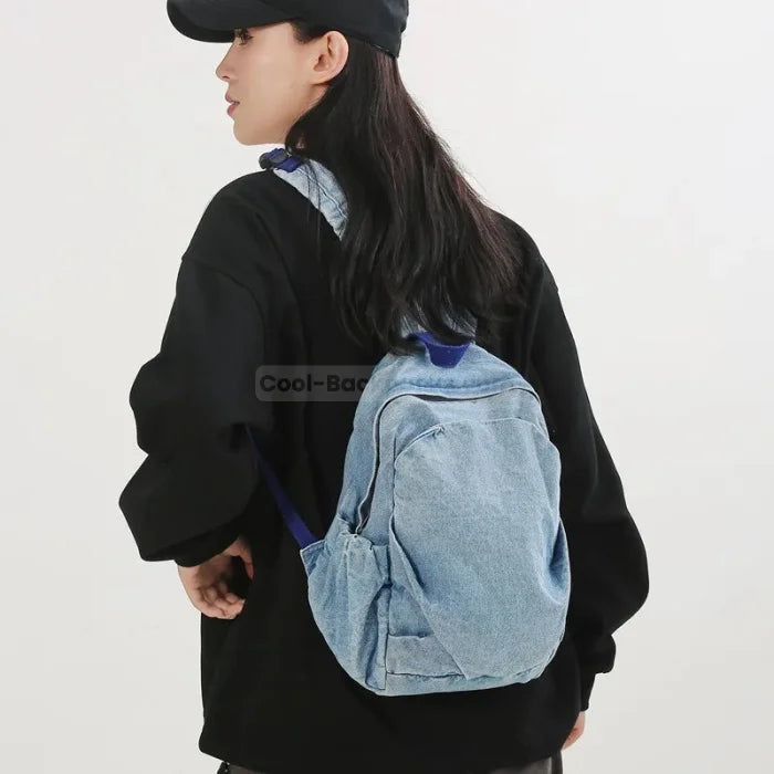 Mini Backpack Denim