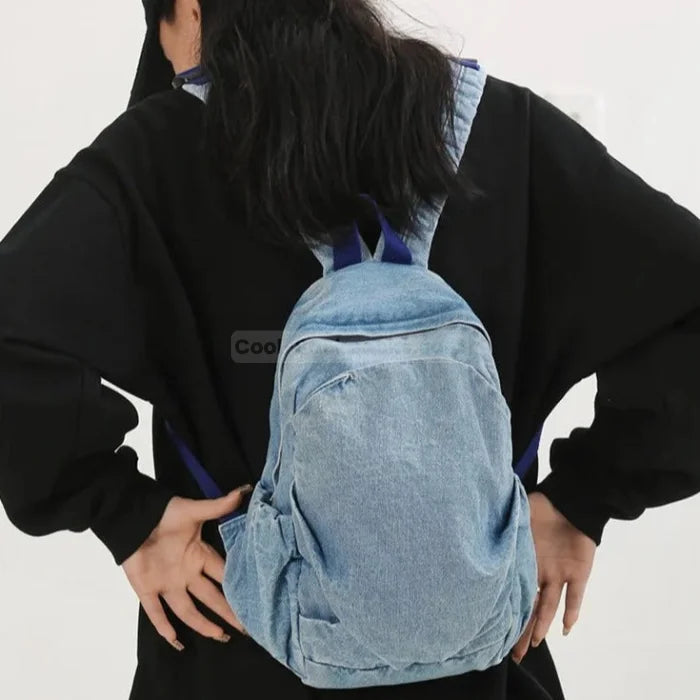 Mini Backpack Denim