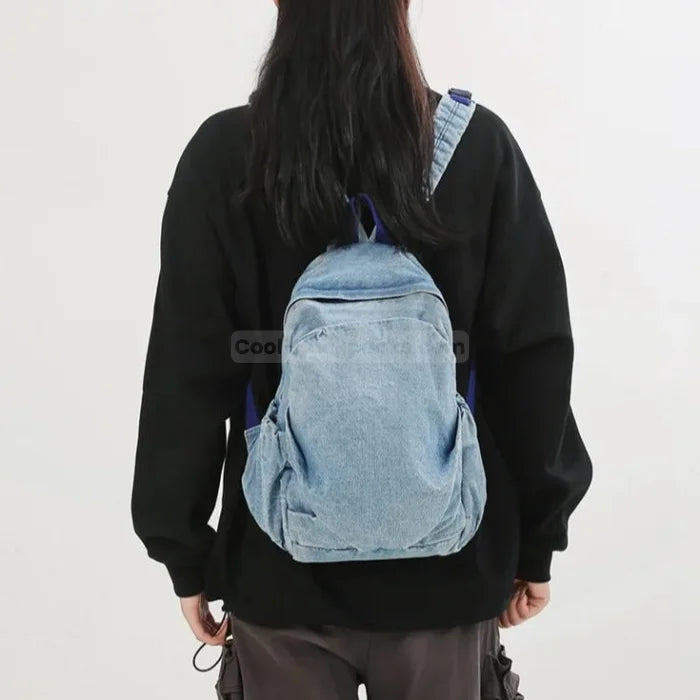 Mini Backpack Denim